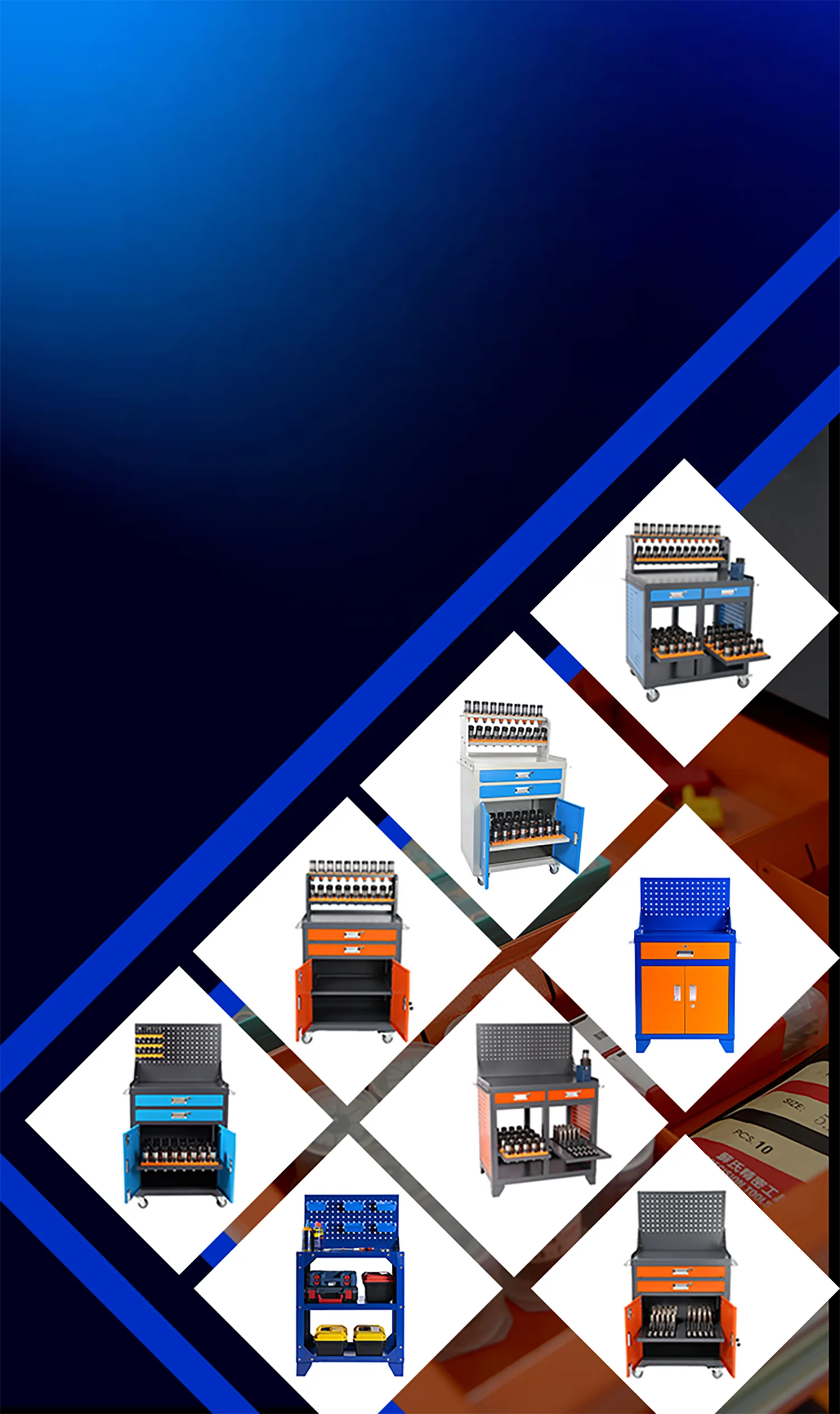 ASIATOOLS CNC Tool Holder Carts