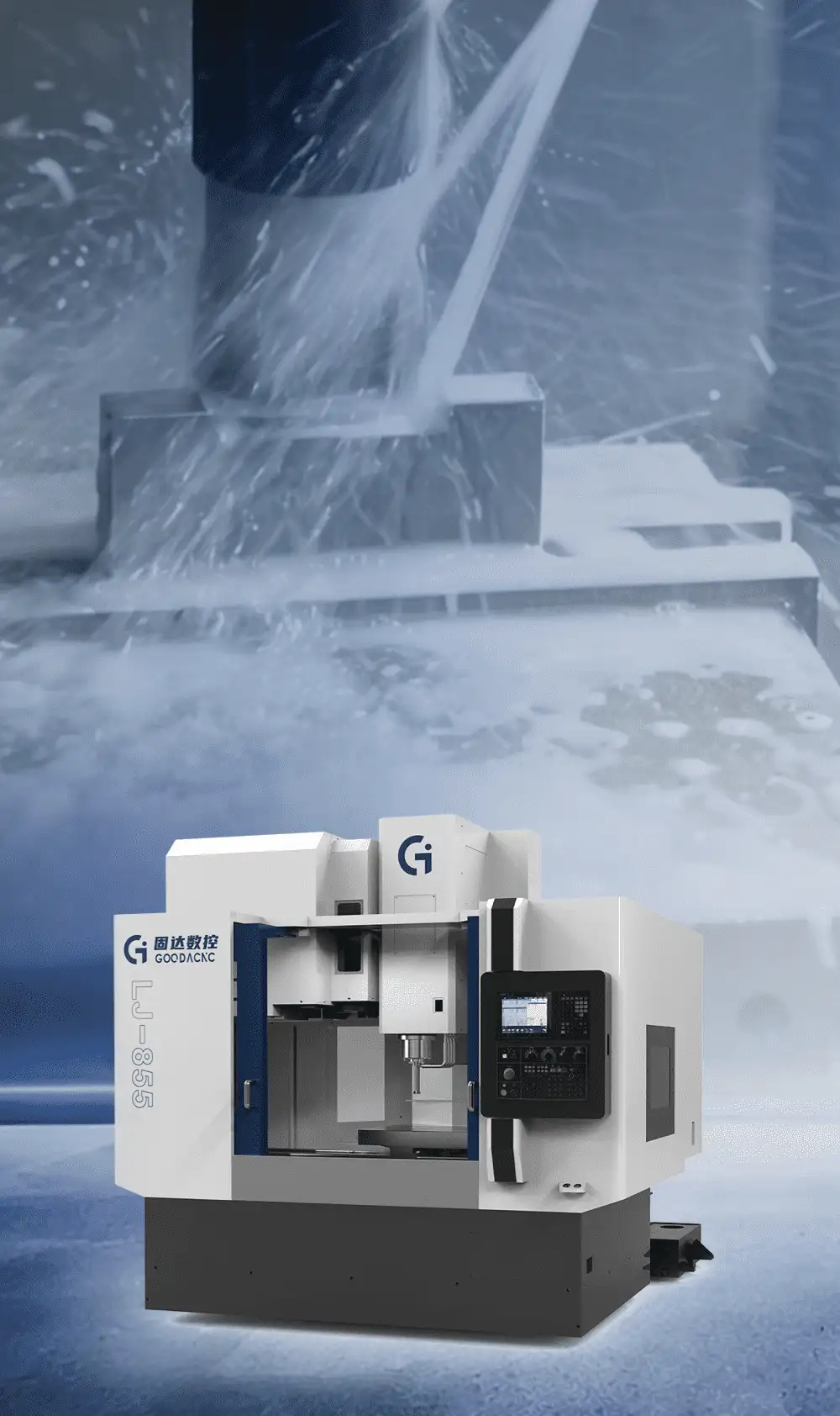 LJ-855 Vertical Machining Center Background