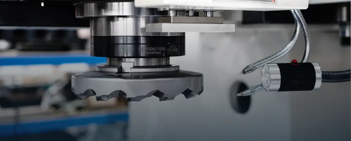 Powerful spindle for heavy-duty milling