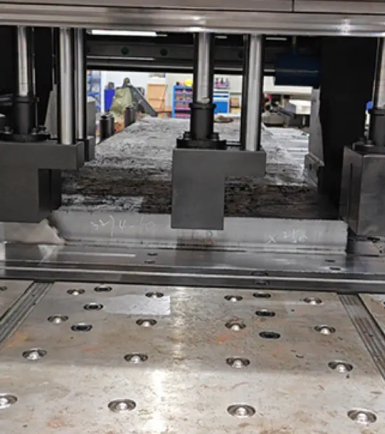 Flat Plate Circular Saw Machine