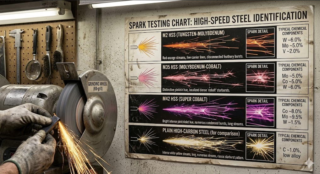 How to Identify Genuine M2 & M42 High Speed Steel 