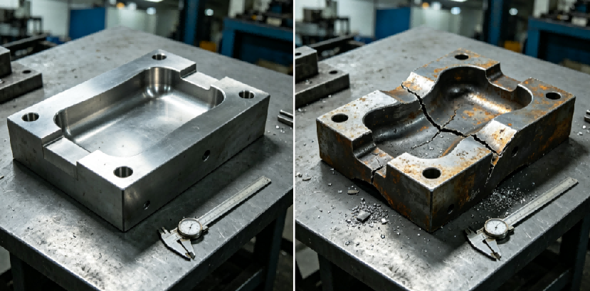 Pre-Hardened vs Quenched Mold Steel: Cost, Machining & Mold Life Full Comparison Guide