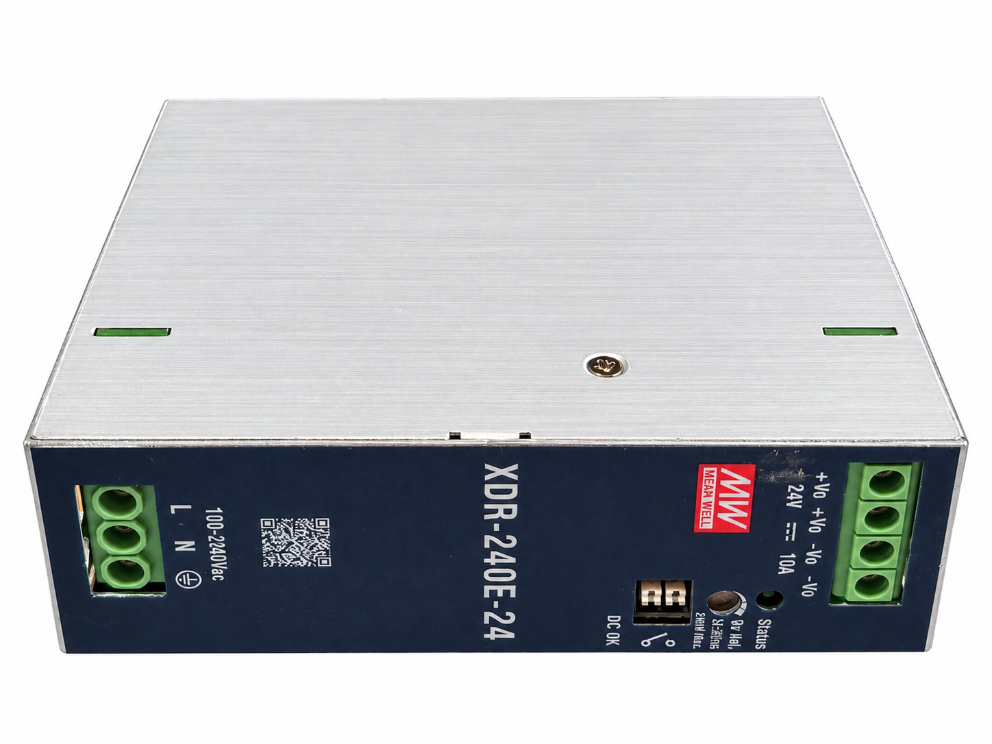 Industrial DIN-rail 24-volt DC power supply unit