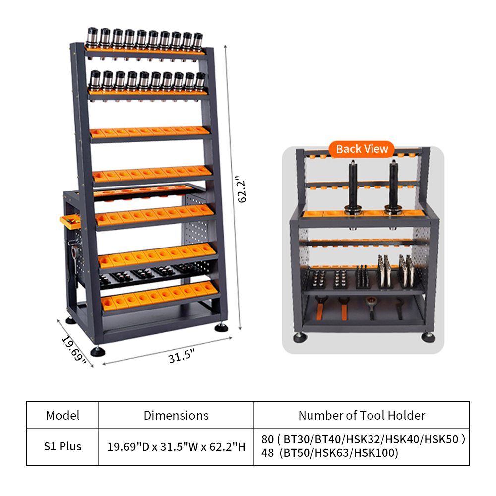 CNC tool holder cart image