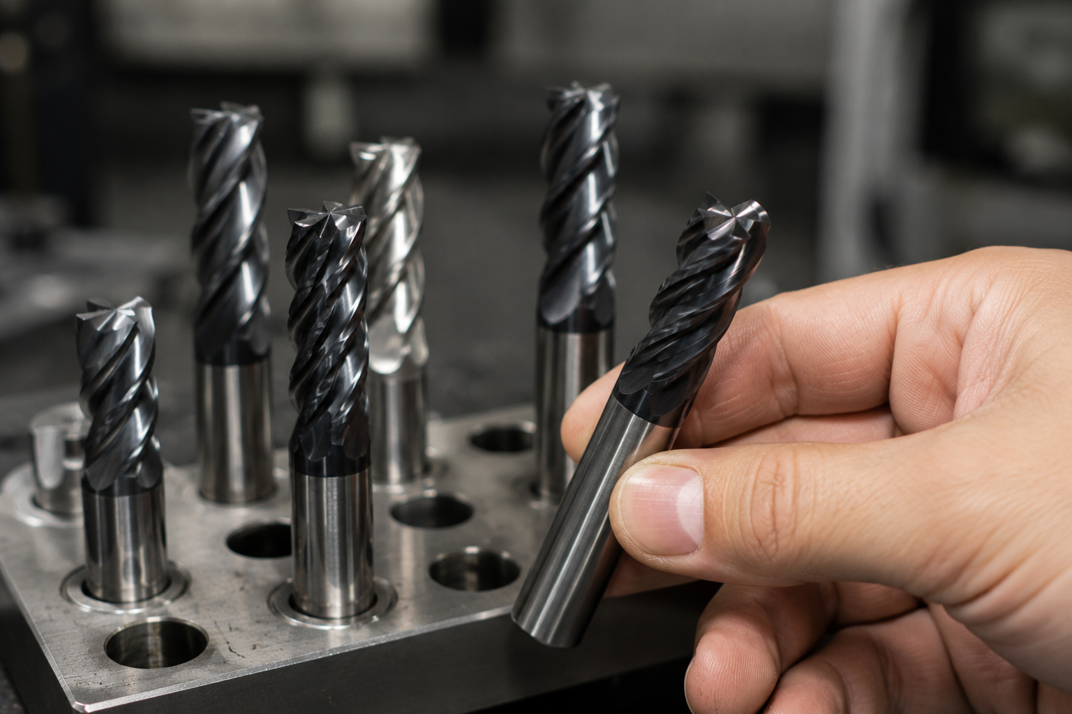 Choosing a cutting tool for carbon steel machining